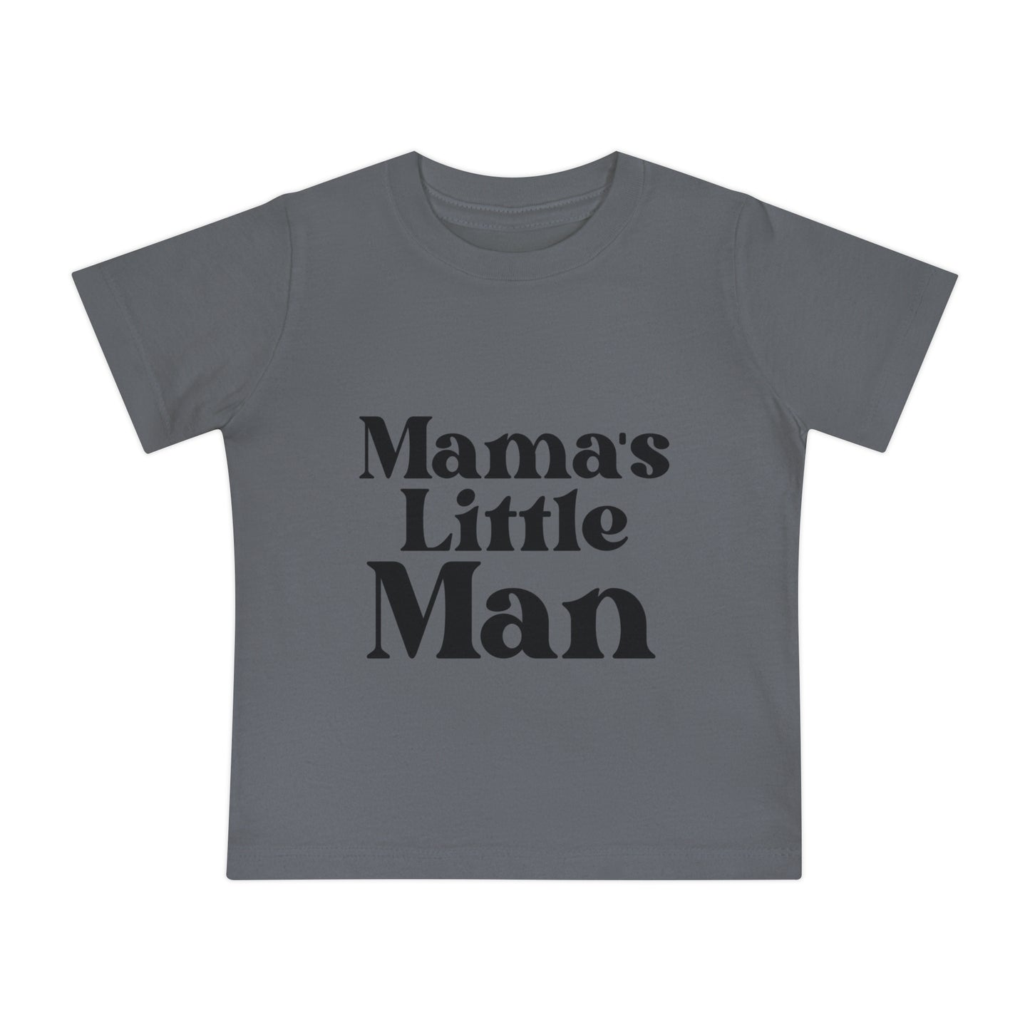 Mama's Little Man Baby T-Shirt | Cute Toddler Tee for Boys