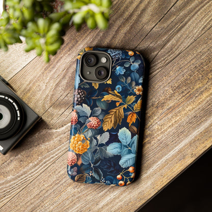 Floral iPhone Case, Tough Phone Cover, Nature-inspired Accessory, Gift for Her, Trendy Protection Case