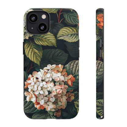 Floral Phone Case - Tough Cases, Nature Lover Gift, Floral Design, Botanical Phone Cover, Stylish Cellphone Accessory, Mother's Day Gift