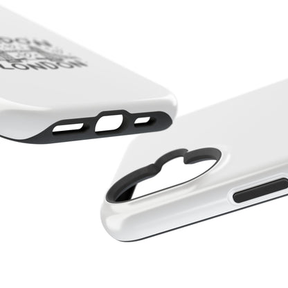 London-Themed Magnetic Phone Case, Cute Phone Cover, Trendy Gift for Travelers, City Lovers, Unique Accessory for iPhone
