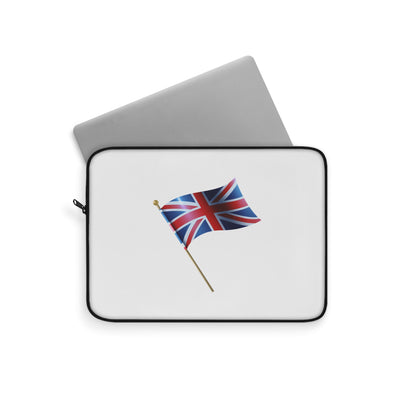 Union Jack Laptop Sleeve, British Flag Case, Travel Accessory, Gift for Students, London Lover's Essentials, Stylish Tech Cover