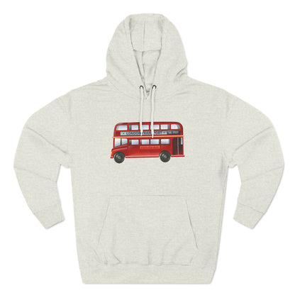 Vintage Car Trendy Three-Panel Fleece Hoodie