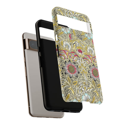 Floral Phone Case - Tough Cases, Floral Design, Stylish, Protective, Unique Gift for Her, Phone Accessories