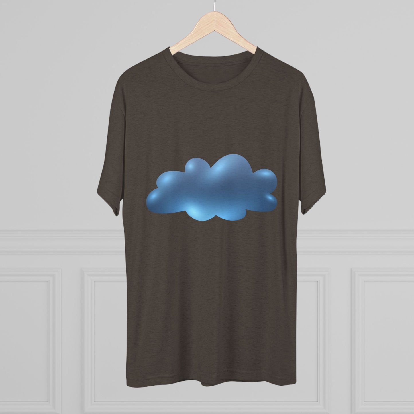 Serene Cloudscape - Dreamy Cloud Classy Unisex Tri-Blend Crew Tee