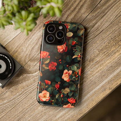 Floral Phone Case - Elegant Floral Design, Tough Protective Case, Perfect Gift for Her, Trendy Phone Accessories, Mother’s Day, Birthday