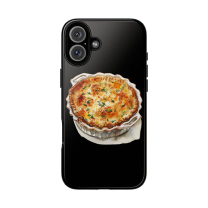 Quiche Phone Case - Funky Kitchen Decor, Foodie Gift, Chef Accessories, Culinary Art, Quirky Phone Cover