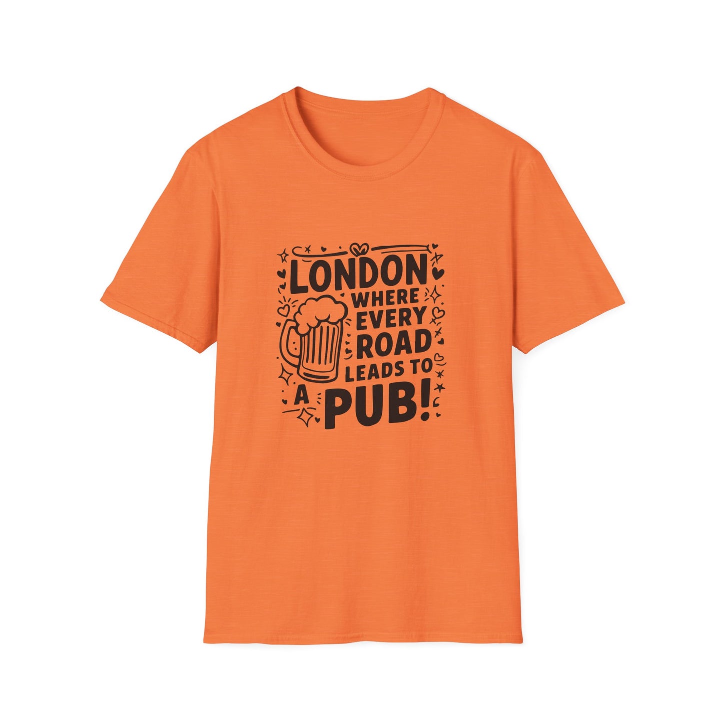 London's Pub Classy Unisex Softstyle T-Shirt