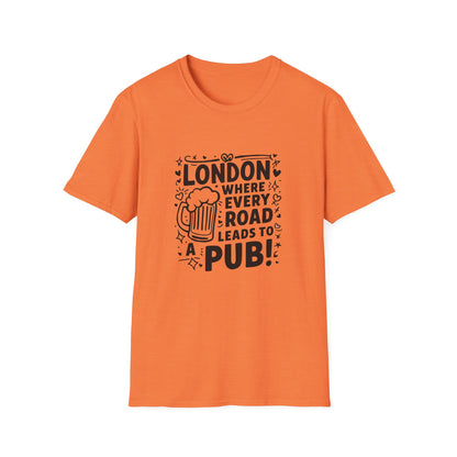 London's Pub Classy Unisex Softstyle T-Shirt