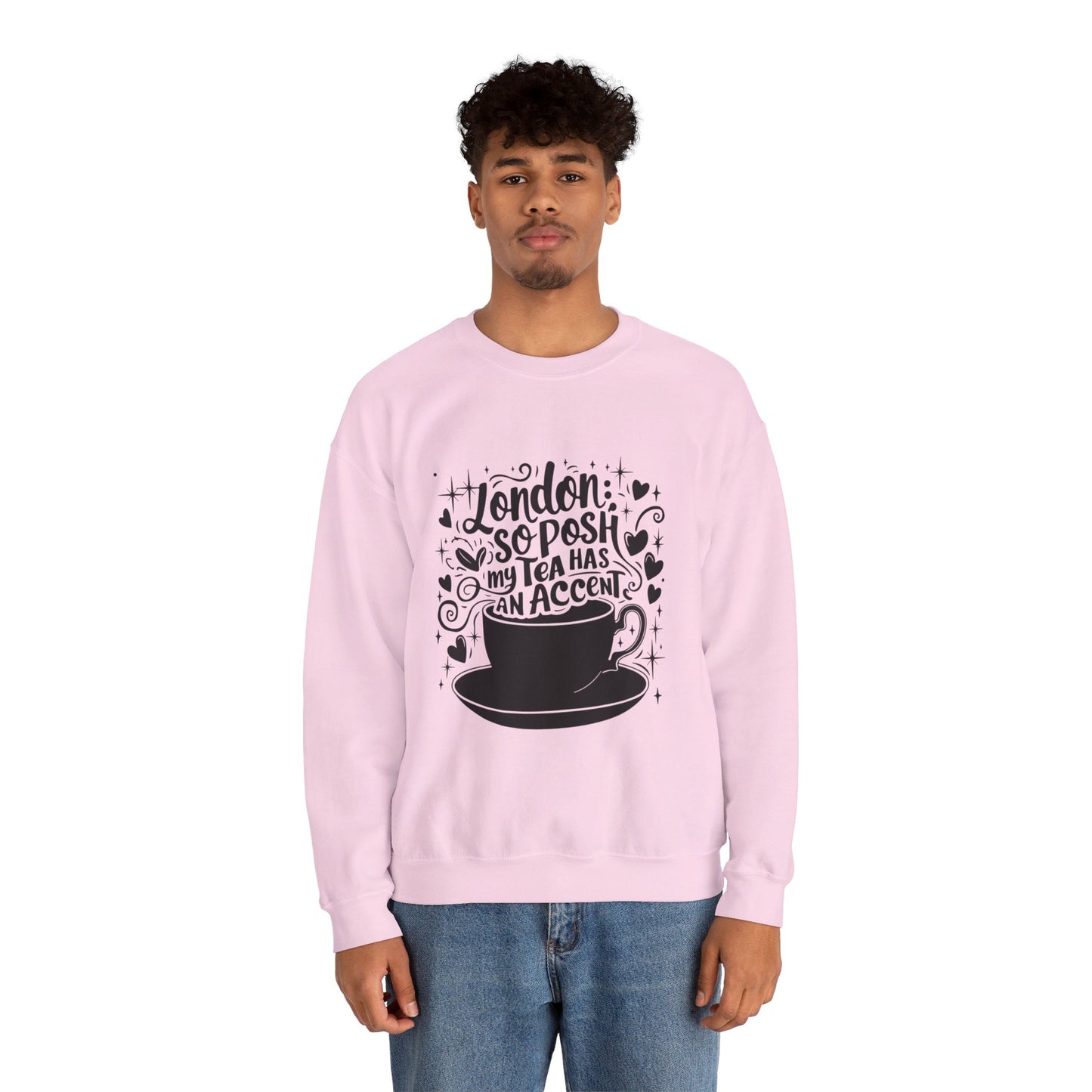 Unisex Heavy Blend™ Crewneck Sweatshirt Classy - London's Nostalgic Tea
