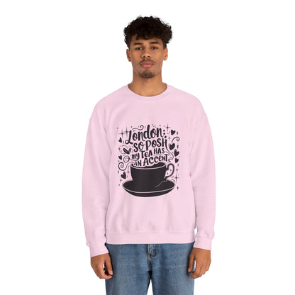 Unisex Heavy Blend™ Crewneck Sweatshirt Classy - London's Nostalgic Tea