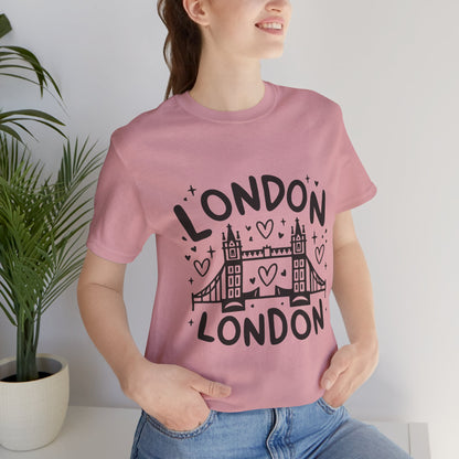 Unisex Jersey Short Sleeve Tee - Love London