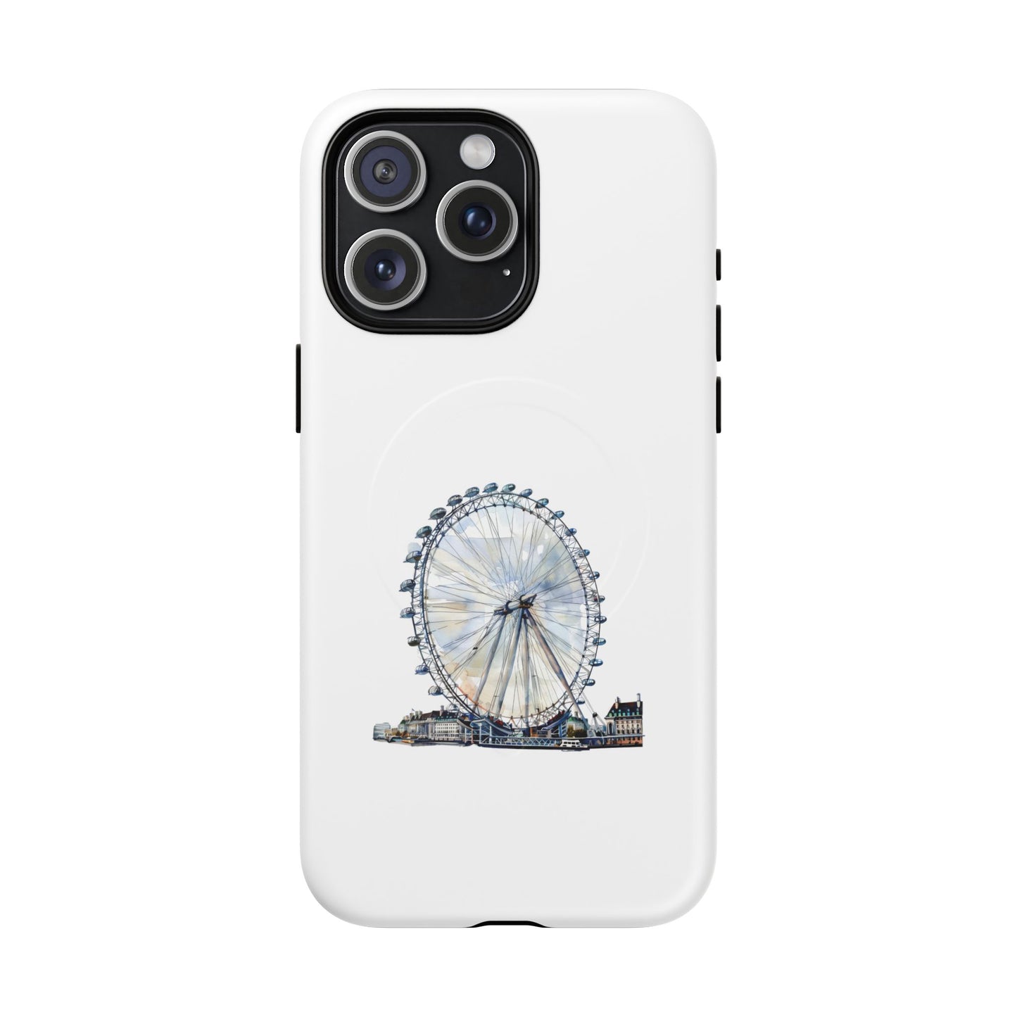 Funky Ferris Wheel Magnetic Case | Tough iPhone Cover, Customized Phone Case, Unique Gift, Festival Accessory, Durable Phone Protection