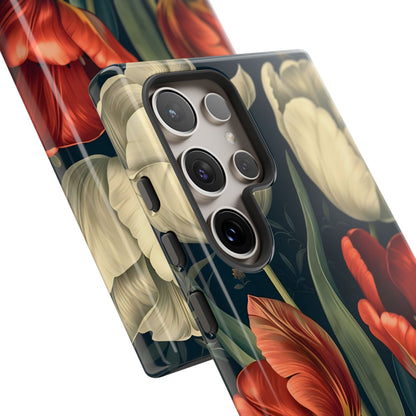 White Flower Tough Cases