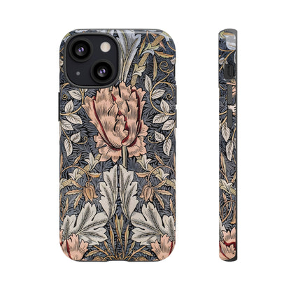 Floral Phone Case, Tough Cases for Stylish Protection, Flower Design, Gift for Her, Phone Accessories, Trendy Mobile Covers