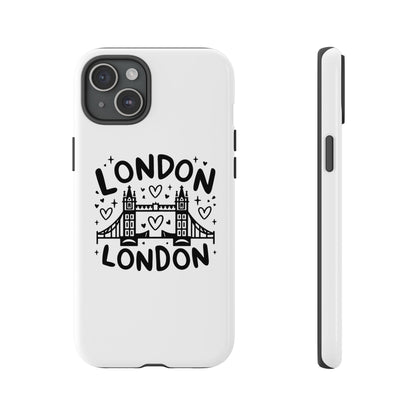 Love London Bridge Phone Case, Tough Cases for London Lovers, Cute Protection, Travel Gift, Phone Accessory, Design with Love