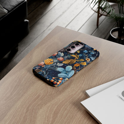 Floral iPhone Case, Tough Phone Cover, Nature-inspired Accessory, Gift for Her, Trendy Protection Case