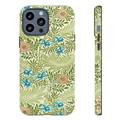 Tough Cases Phone Case, Botanical Print Phone Cover, Floral Smartphone Accessory, Nature-Inspired Tech Gear, Gift for Plant Lovers