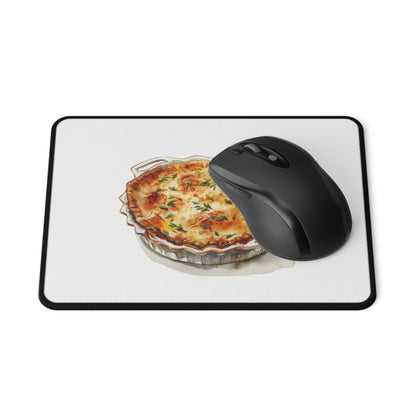 Custom Non-Slip Gaming Mouse Pad with Quiche Design, Gamer Gift, Desk Accessory, Gaming Decor, Unique Mouse Mat