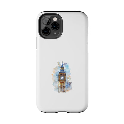 London Big Ben Tough Phone Case - Durable Protection with a Splash of Art