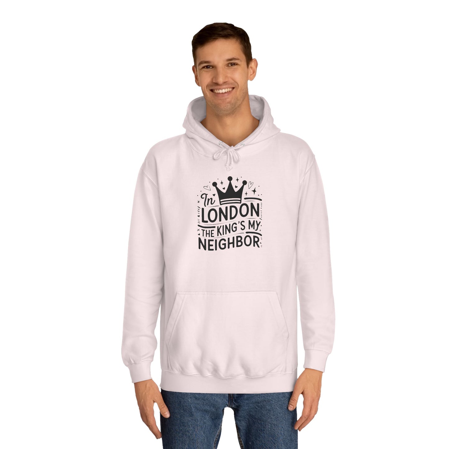 Unisex College Hoodie - London's King