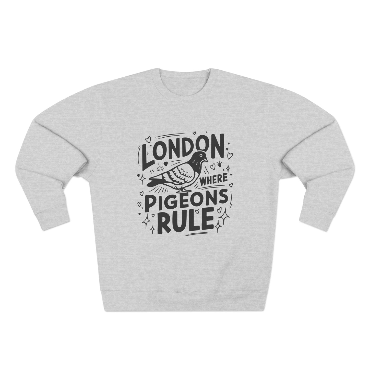 Unisex Crewneck Sweatshirt - Pigeons rule in London