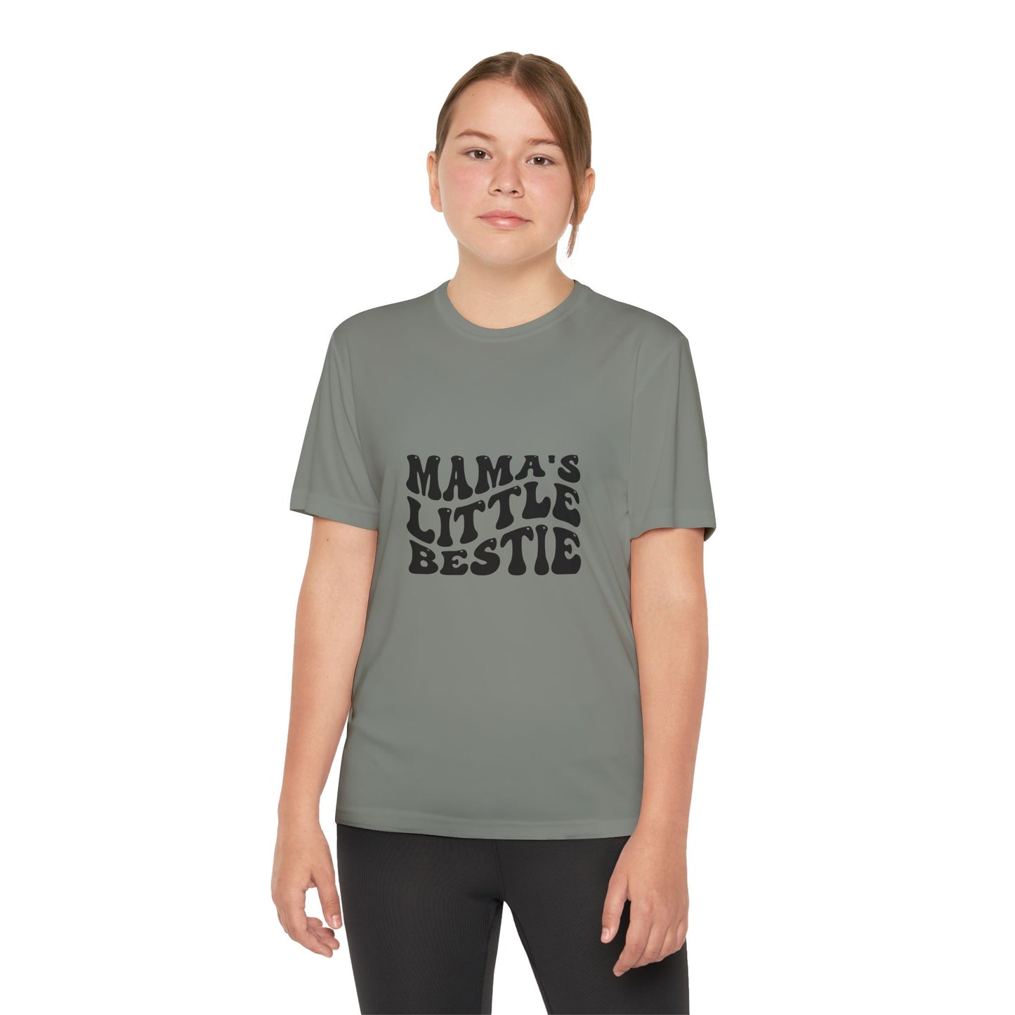 Mama's Little Bestie -Youth Tee - Cool Casual Shirt for Kids
