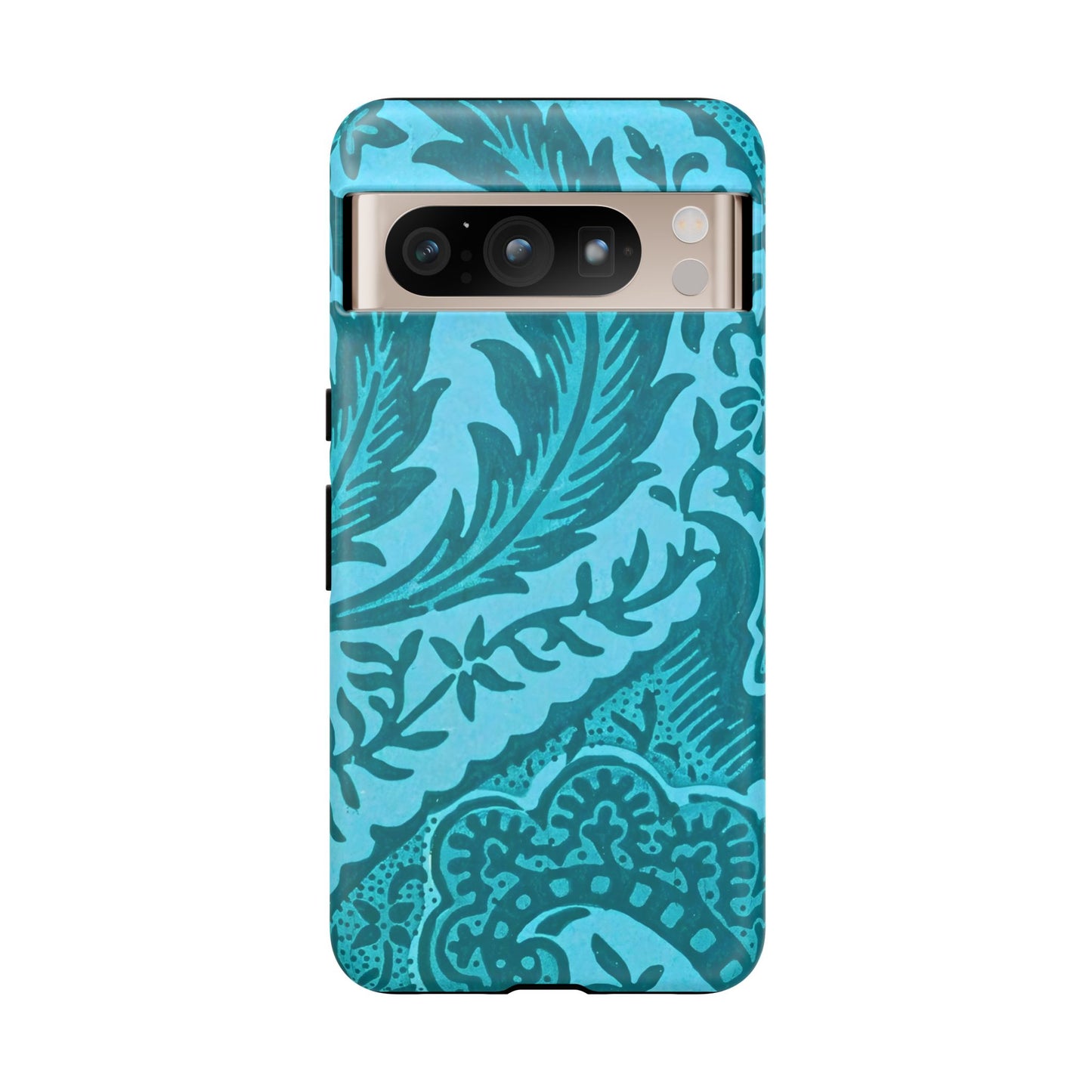 Protective Phone Case with Elegant Teal Design, Tough Cases, Floral Phone Cover, Stylish Smartphone Protection, Gifts for Her, Trendy [...]