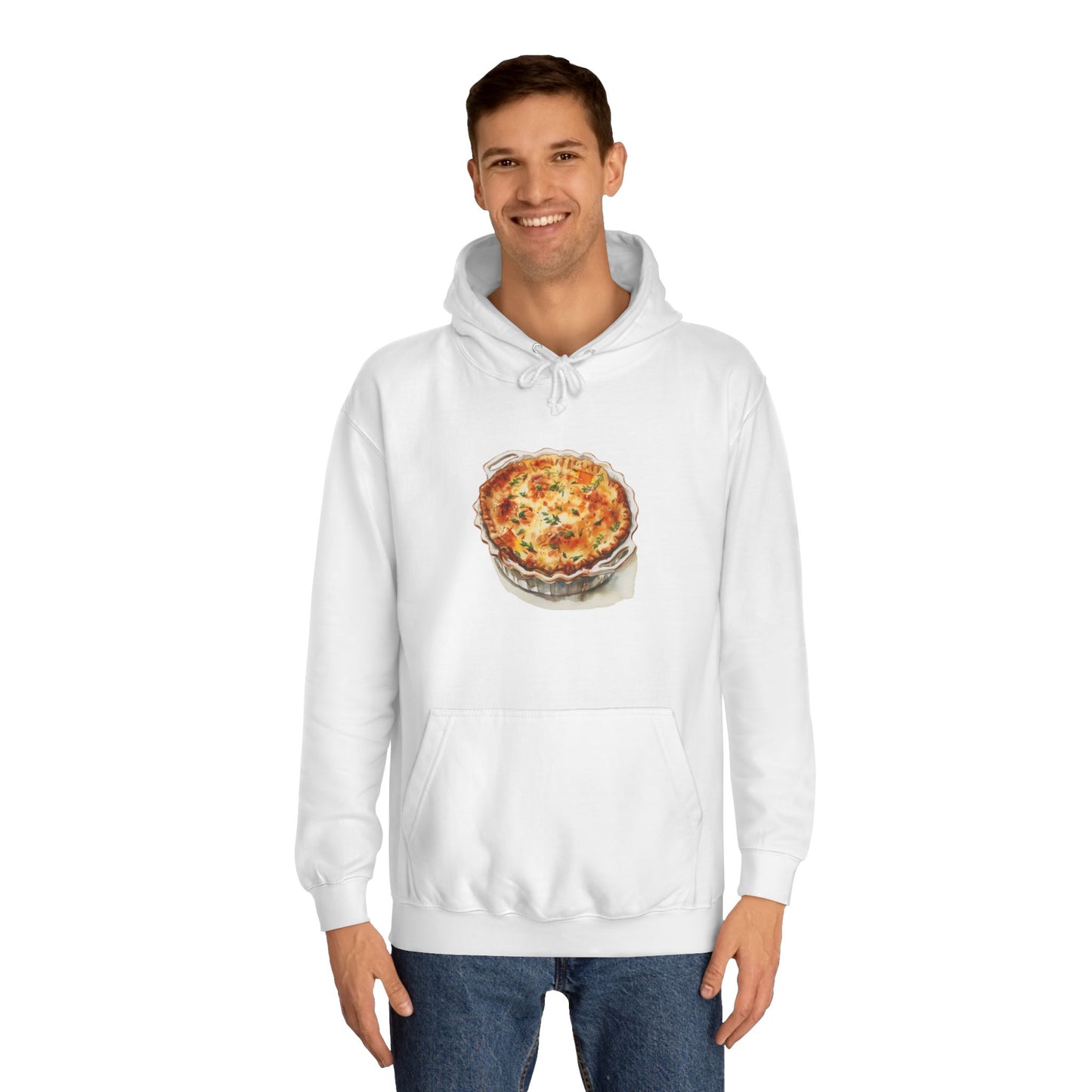 Unisex College Hoodie - Classy  British Royal Feast