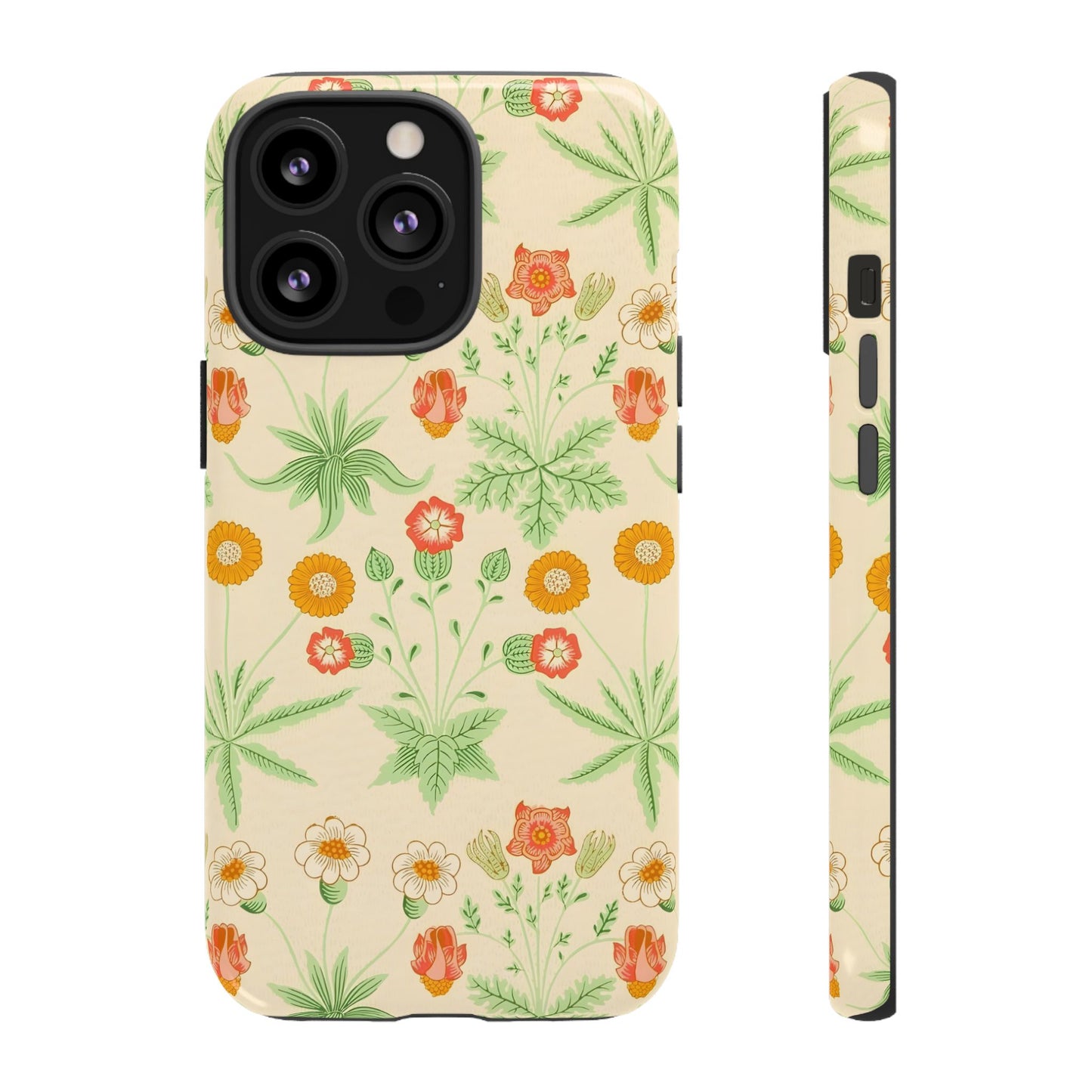 Floral Tough Cases | Stylish Phone Cover, Durable Protective Case, Gift for Her, Spring Accessories, Nature Lover