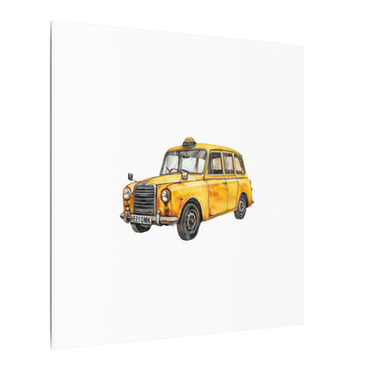 Vintage Taxi Matte Canvas, Stretched, 0.75" (Multi-Size)