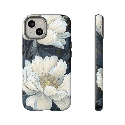 Elegant Floral Phone Case, Floral iPhone Cover, Flower Art Phone Case, Eco-Friendly Mobile Protection, Tough & Stylish Phone Case