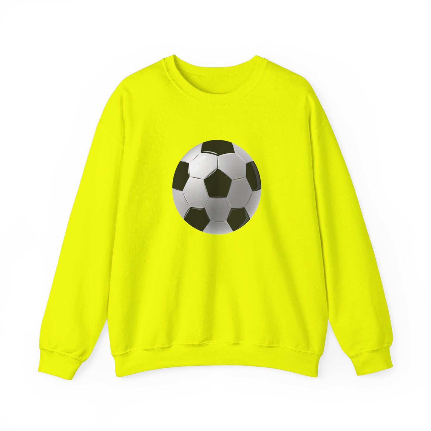 Unisex Heavy Blend™ Crewneck Sweatshirt Lightweight - Dynamic Football Design