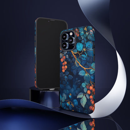 Artistic Phone Case with Floral Design, Tough Cases for iPhone, Nature-Inspired Accessory, Unique Gift for Her, Protective Cover