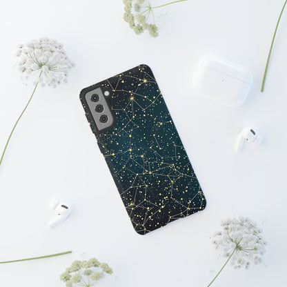 Celestial Phone Case - Starry Night Galaxy Design, Tough Case for Astrology Lovers, Cosmic Gift for Birthdays, Space Themed Accessory