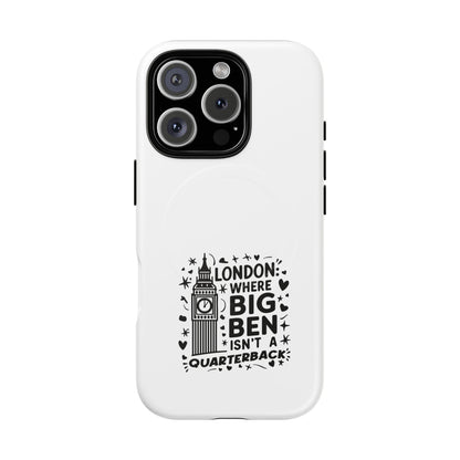 Magnetic Phone Case - London Big Ben Design, Protective Cover, Gift for Travelers, Trendy Accessory, Unique Phone Case