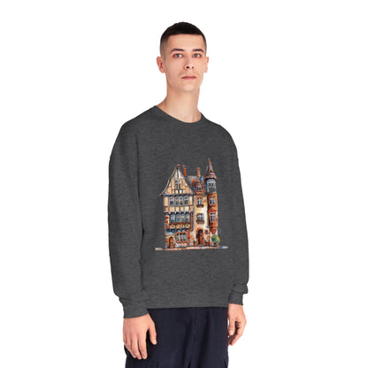 Unisex NuBlend® Crewneck Sweatshirt - Charming British House