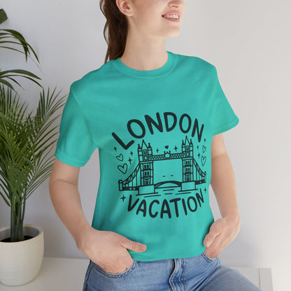 Unisex Jersey Short Sleeve Tee - London's Refreshing Vacations