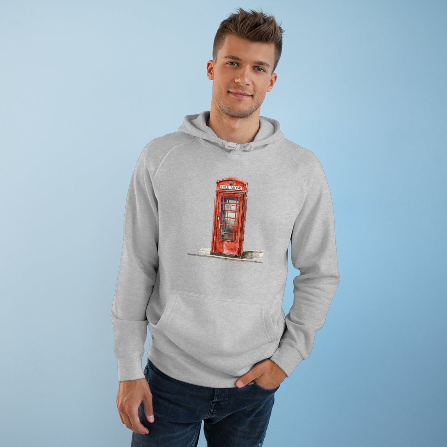 Unisex Hoodie - Iconic British Public Telephone