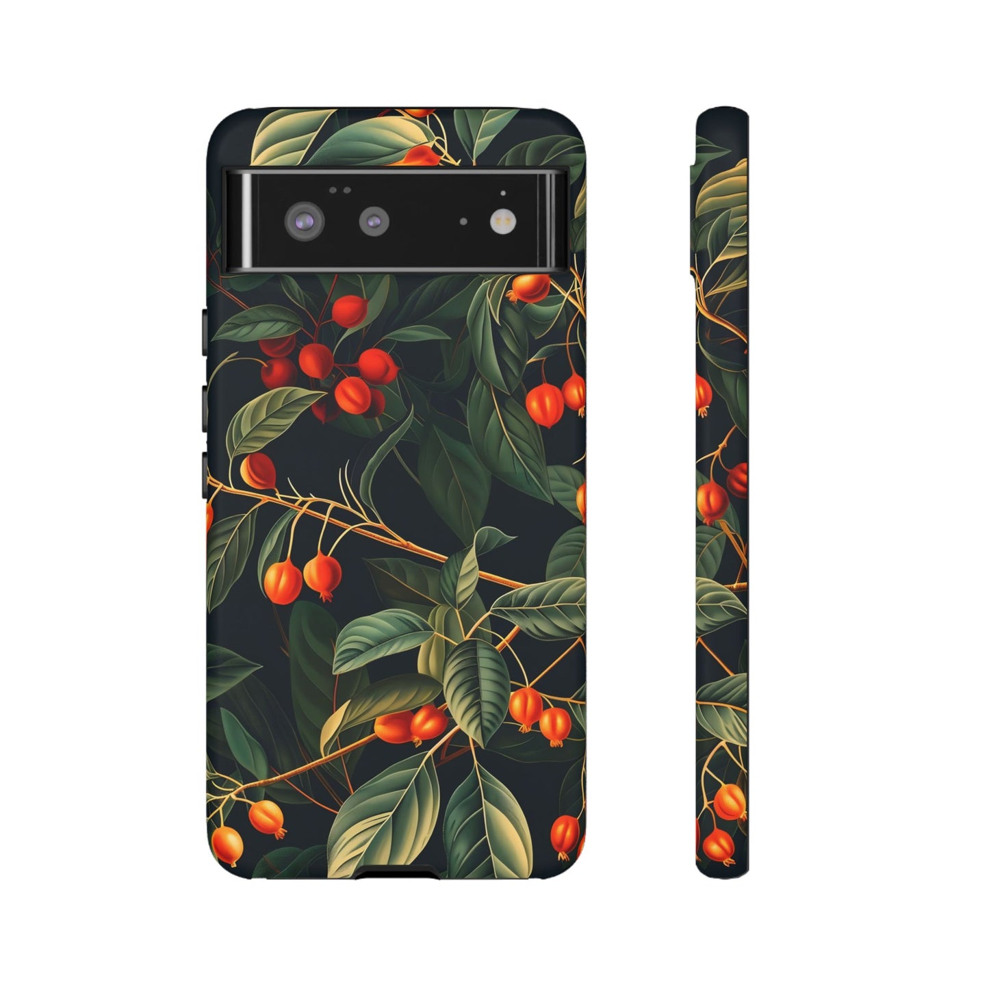 Tough Cases, Floral Phone Case, Nature-Inspired Tech, Unique Gift, Phone Accessory, Botanical Design, Fall Vibes