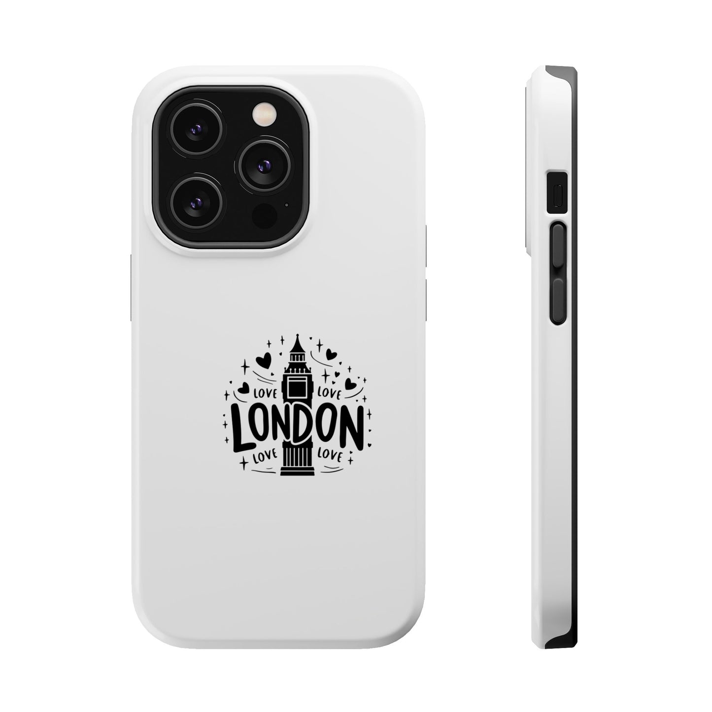 London Love Magnetic Tough Case - Stylish iPhone Protection