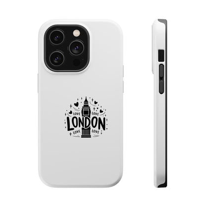 London Love Magnetic Tough Case - Stylish iPhone Protection