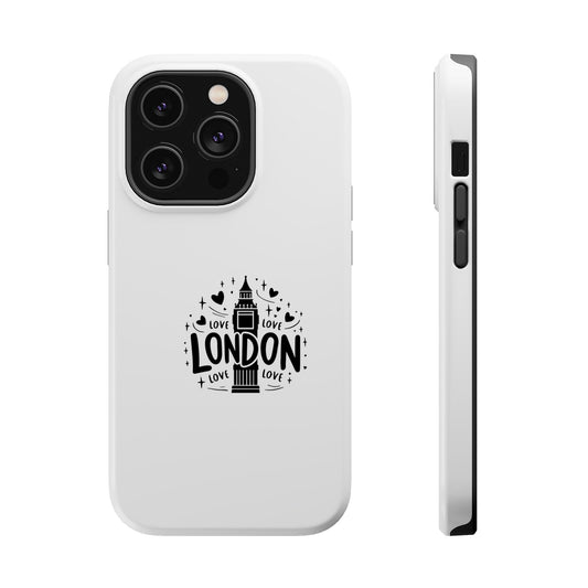 London Love Magnetic Tough Case - Stylish iPhone Protection