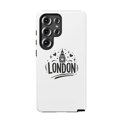 Tough Cases: London Design Phone Case - Stylish Protection for Travelers