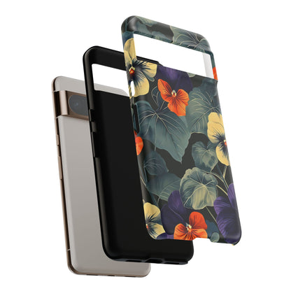 Tough Cases Floral iPhone Case, Tough Phone Cover, Stylish Floral Design, Gift for Her, Summer Vibe, Durable Protective Case