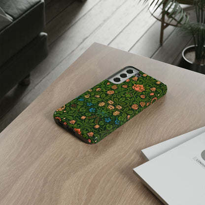 Crimson Leaf Whirl – Phone Case - Tough Cases