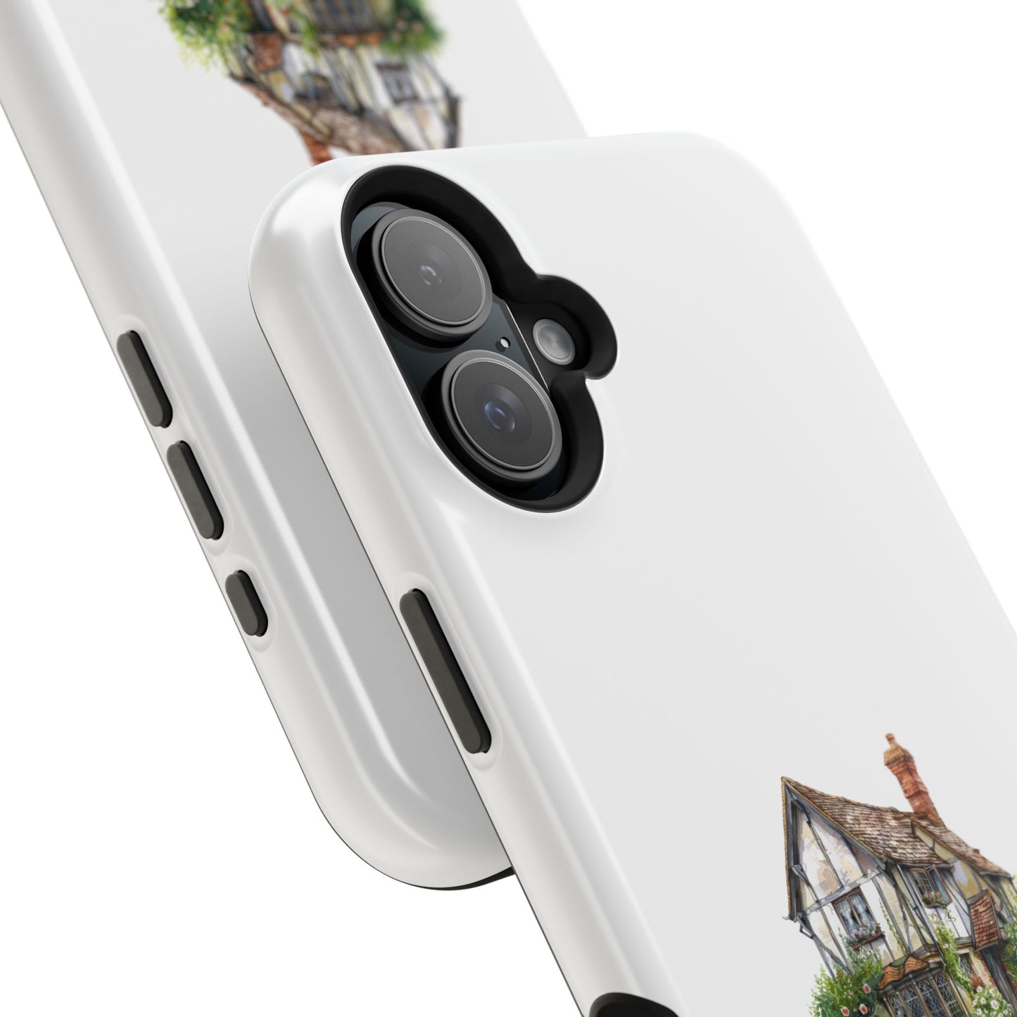Magnetic Phone Cases, Whimsical Cottage Design, Unique Gift, Phone Accessory, Artful Cases for Nature Lovers, Customized Options