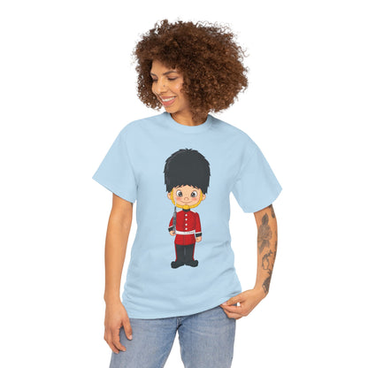 Unisex Heavy Cotton Tee - Bodmin’s Brave - The Iconic Red Jacket