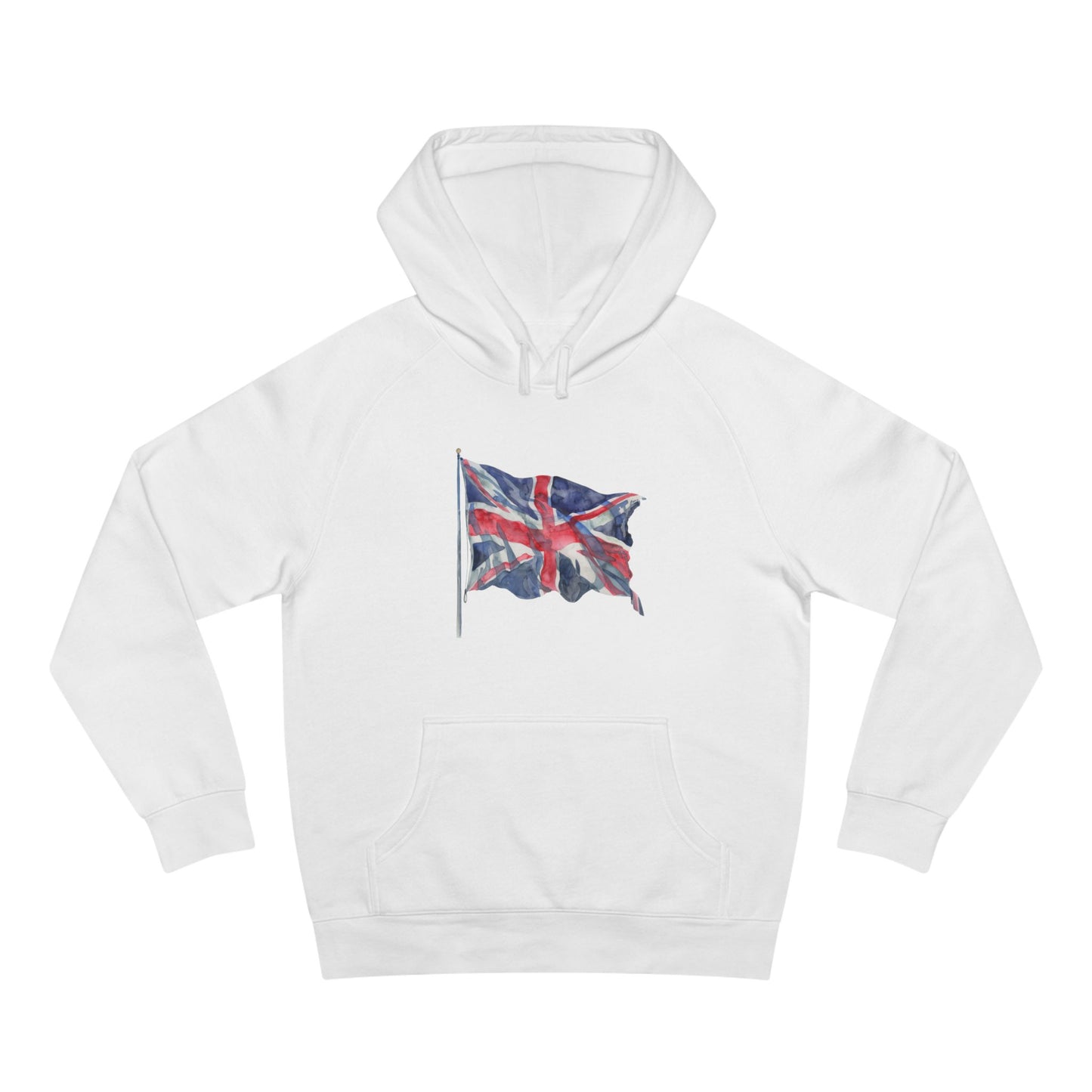 Adorable Unisex Hoodie - British Flag