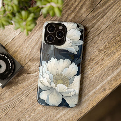 Elegant Floral Phone Case, Floral iPhone Cover, Flower Art Phone Case, Eco-Friendly Mobile Protection, Tough & Stylish Phone Case