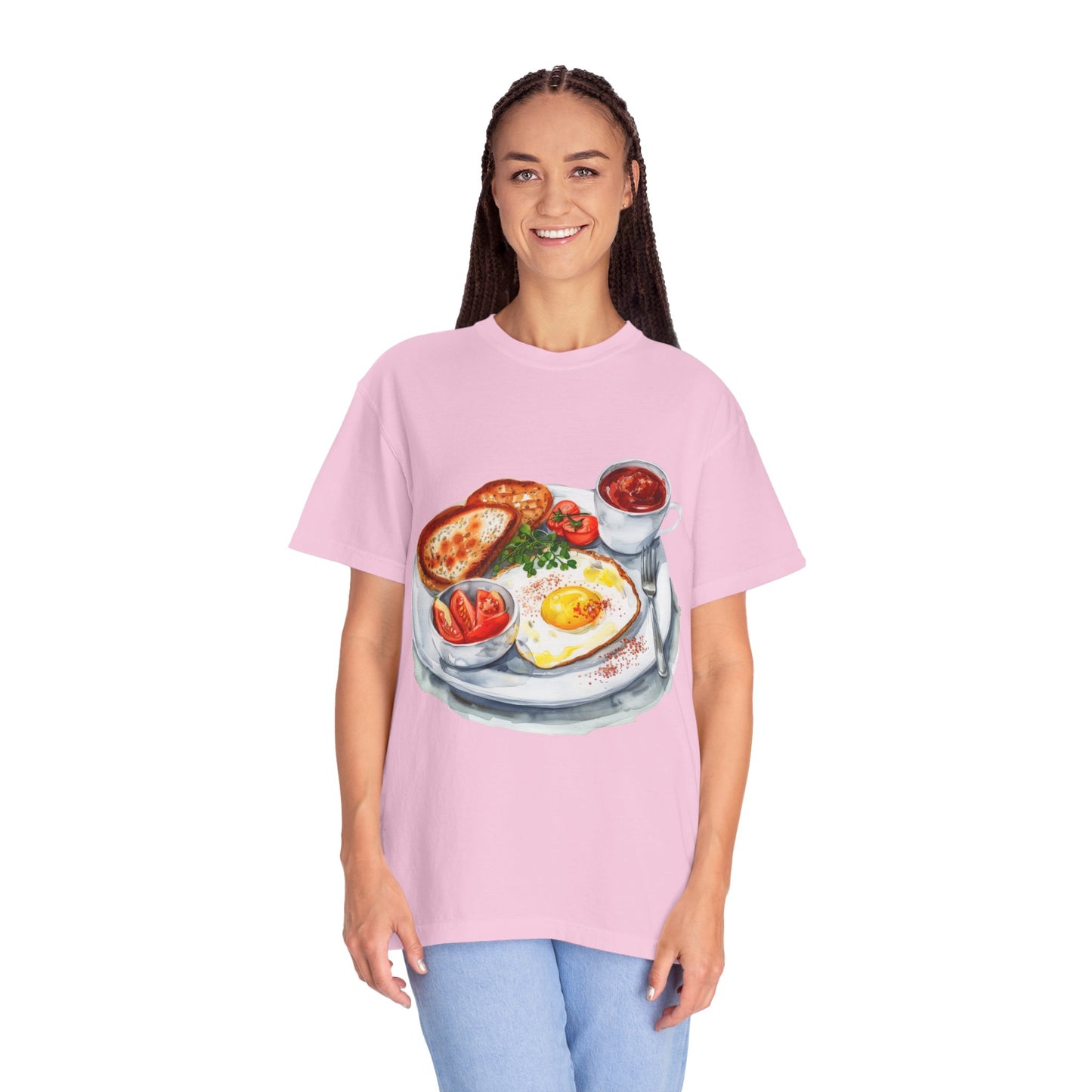 Unisex Garment-Dyed T-shirt - Hearty & Wholesome - Classic British Cuisin